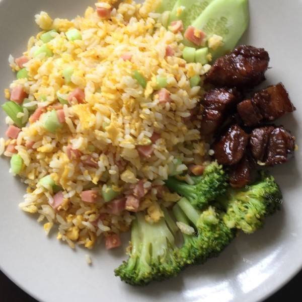自己做的蛋炒饭