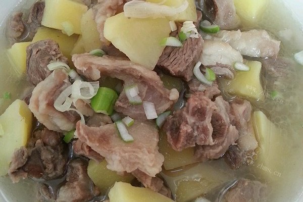 家常羊肉炖土豆