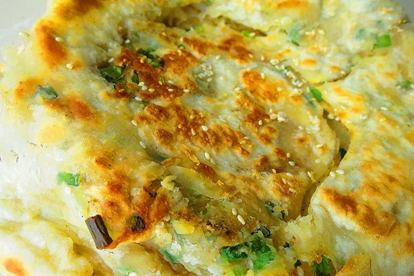 千层饼 (葱香饼和肉饼)