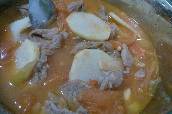 自制西红柿牛肉煲