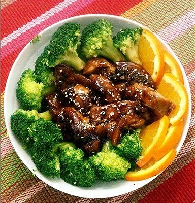 果香红酒香煎鸡腿