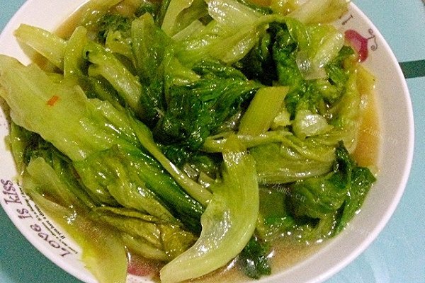 自制超简单  耗油生菜   懒人必备