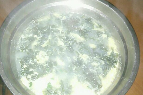 家常紫菜蛋花汤