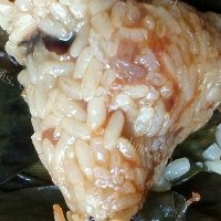 家常榣柱香菇海米肉粽