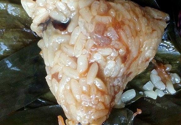 家常榣柱香菇海米肉粽