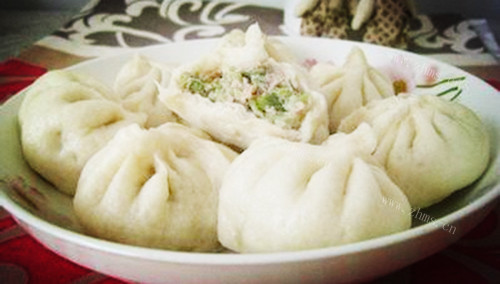 家乐浓汤宝试用报告－芸豆包子