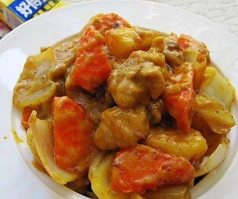奶香咖喱鸡