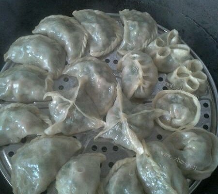 家常韭菜猪肉饺
