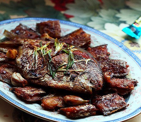 燕子鱼烧带鱼