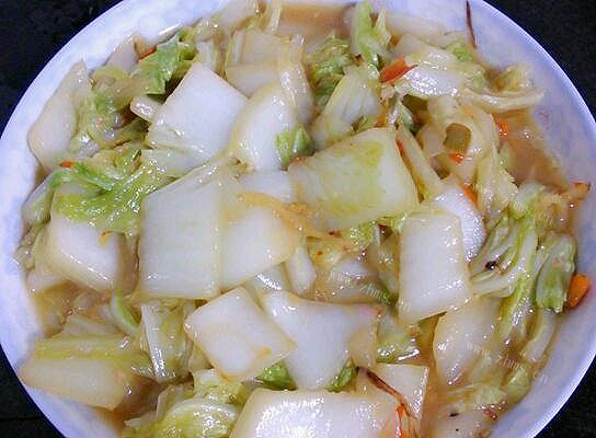 剁椒大白菜