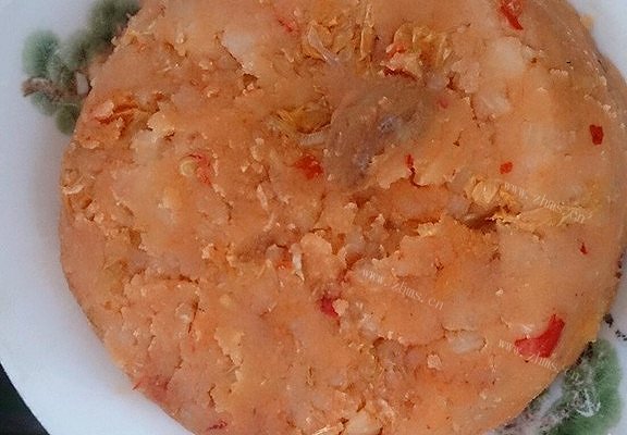 辣白菜土豆泥