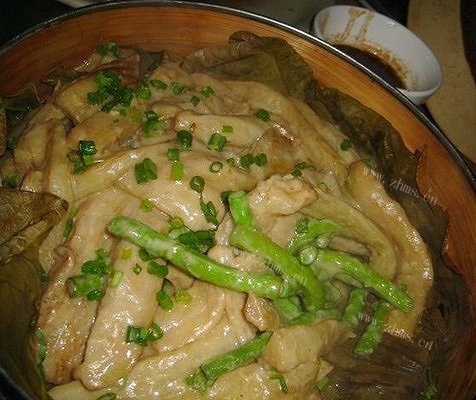 自制蒸茄子豆角