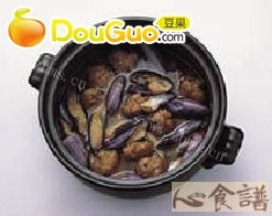 肉丸茄子煲