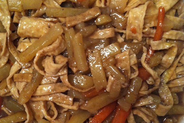 东北干豆腐炖土豆