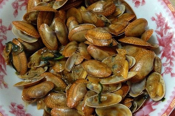 家常爆炒花甲（蛤蜊）
