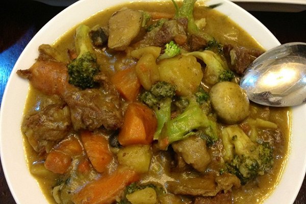 咖喱牛肉