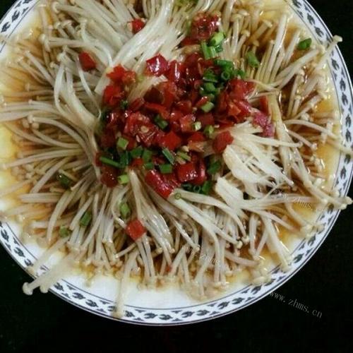 #爱美食#凉拌金针菇