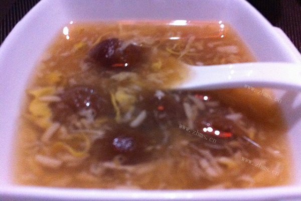 桂圆酒酿蛋花汤