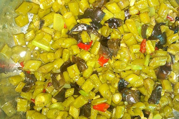 炒酸豆角