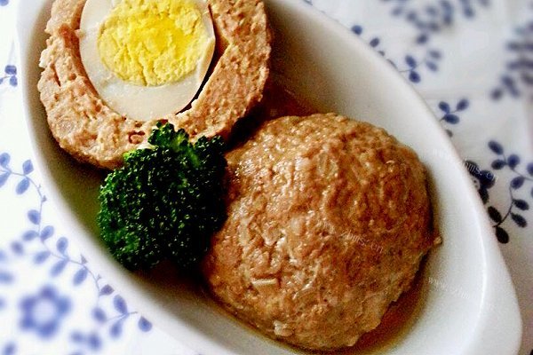自制电饭锅版狮子头