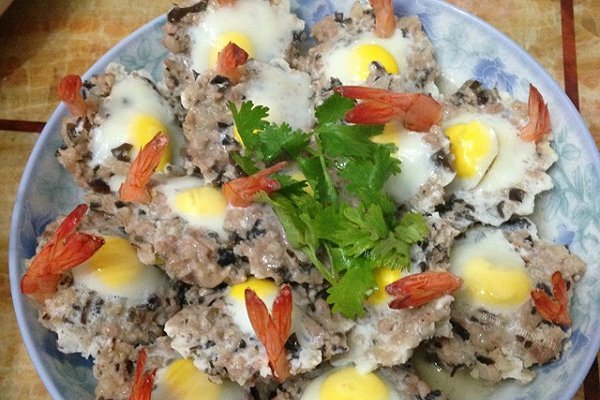 美味芙蓉鲜虾碗