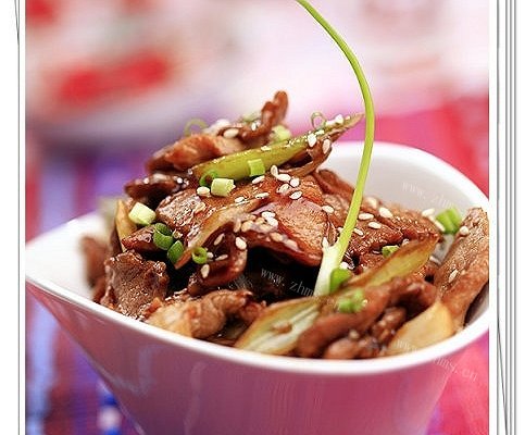 葱爆羊肉