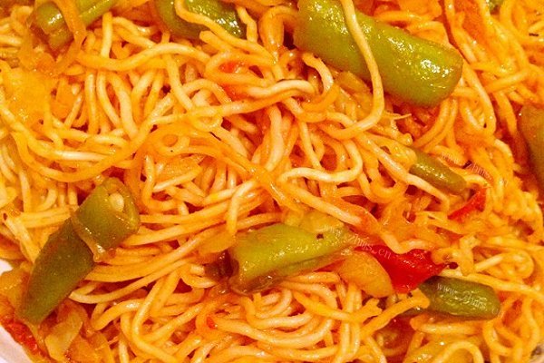 美味豆角焖面