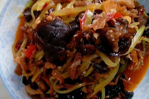 家常鱼香肉丝