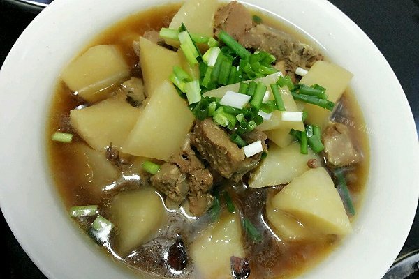 萝卜炖排骨