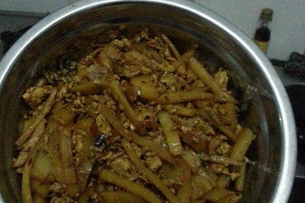 自制土豆炒鸡蛋