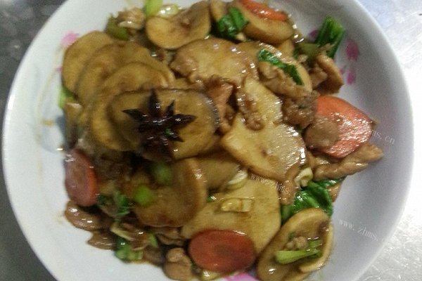 美味肉片杏鲍菇