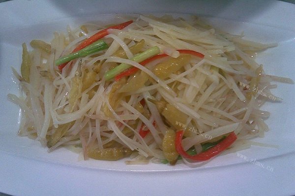 营养的酸辣土豆丝