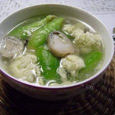 草菇丝瓜蛋汤