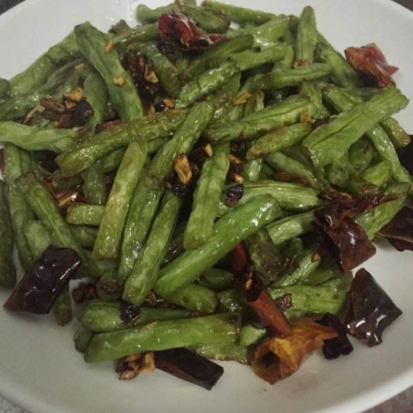 「美味可口」干煸四季豆