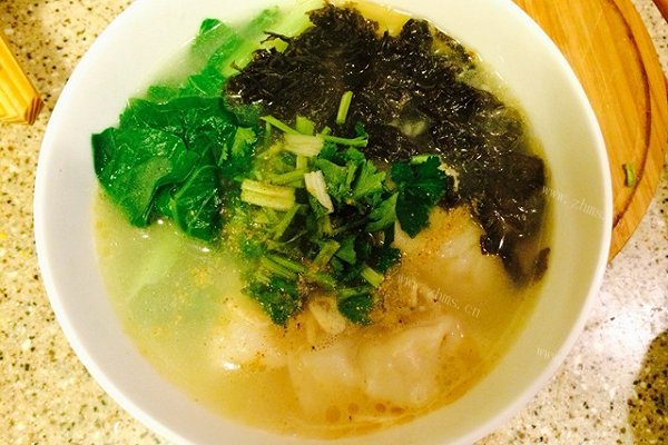 香菇鸡汤馄饨