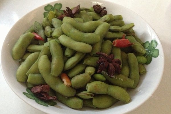 水煮毛豆