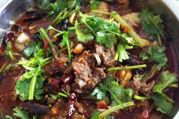 水煮牛肉