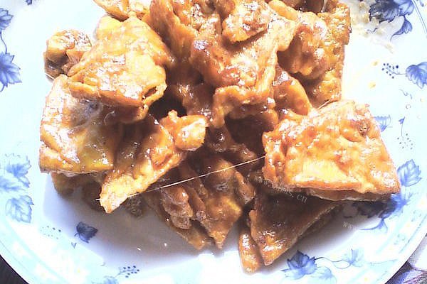 美味拔丝鸡蛋