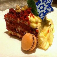 自制红丝绒蛋糕