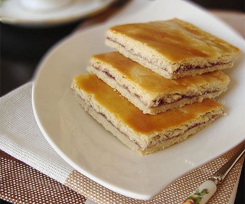 蓝莓巧心饼