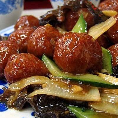 美味的焦熘丸子