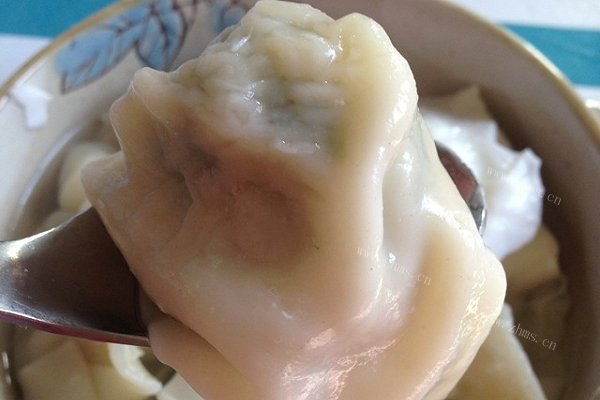 美味荠菜肉混沌
