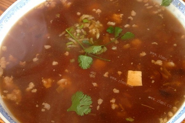 保健食谱：幼儿成长-肉末豆腐羹