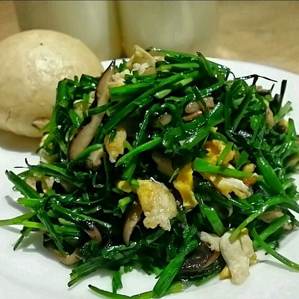记忆中的韭菜炒鸡蛋