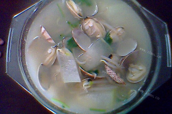 营养花甲冬瓜汤