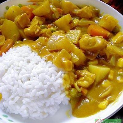 美味的日式咖喱饭