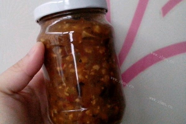 自制蘑菇肉酱