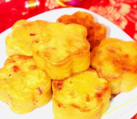 腊味梅花糕