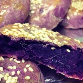自制紫薯酥