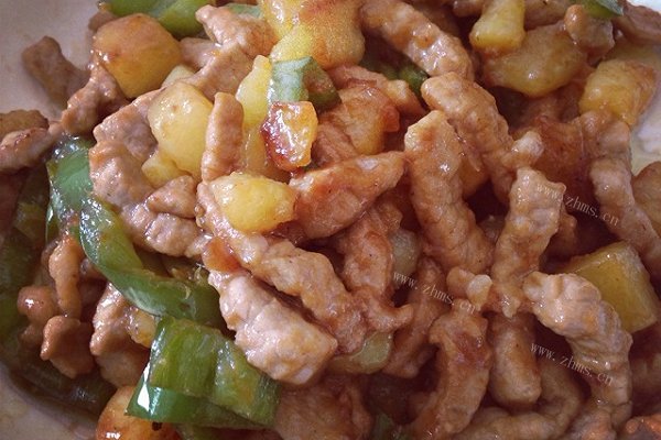 自制土豆炒肉丝